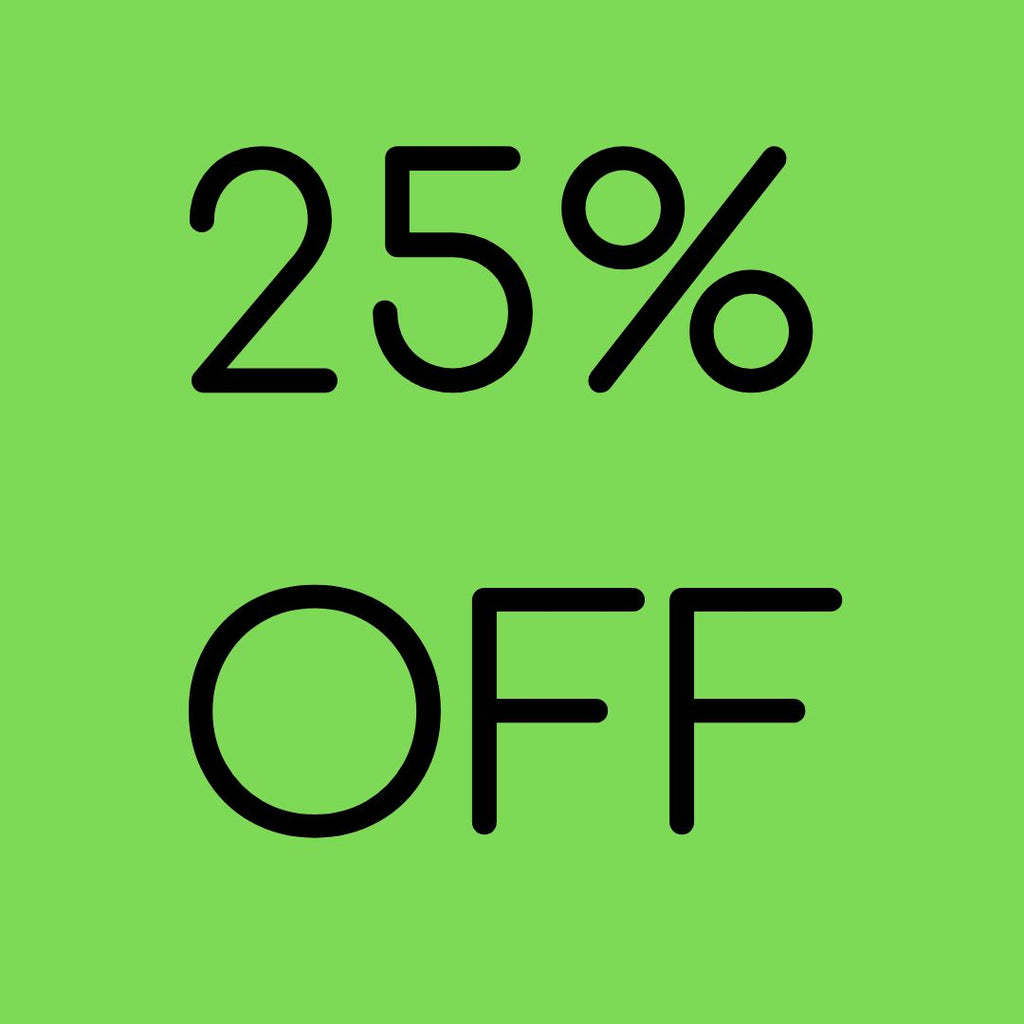 ガレージセール　25% OFF