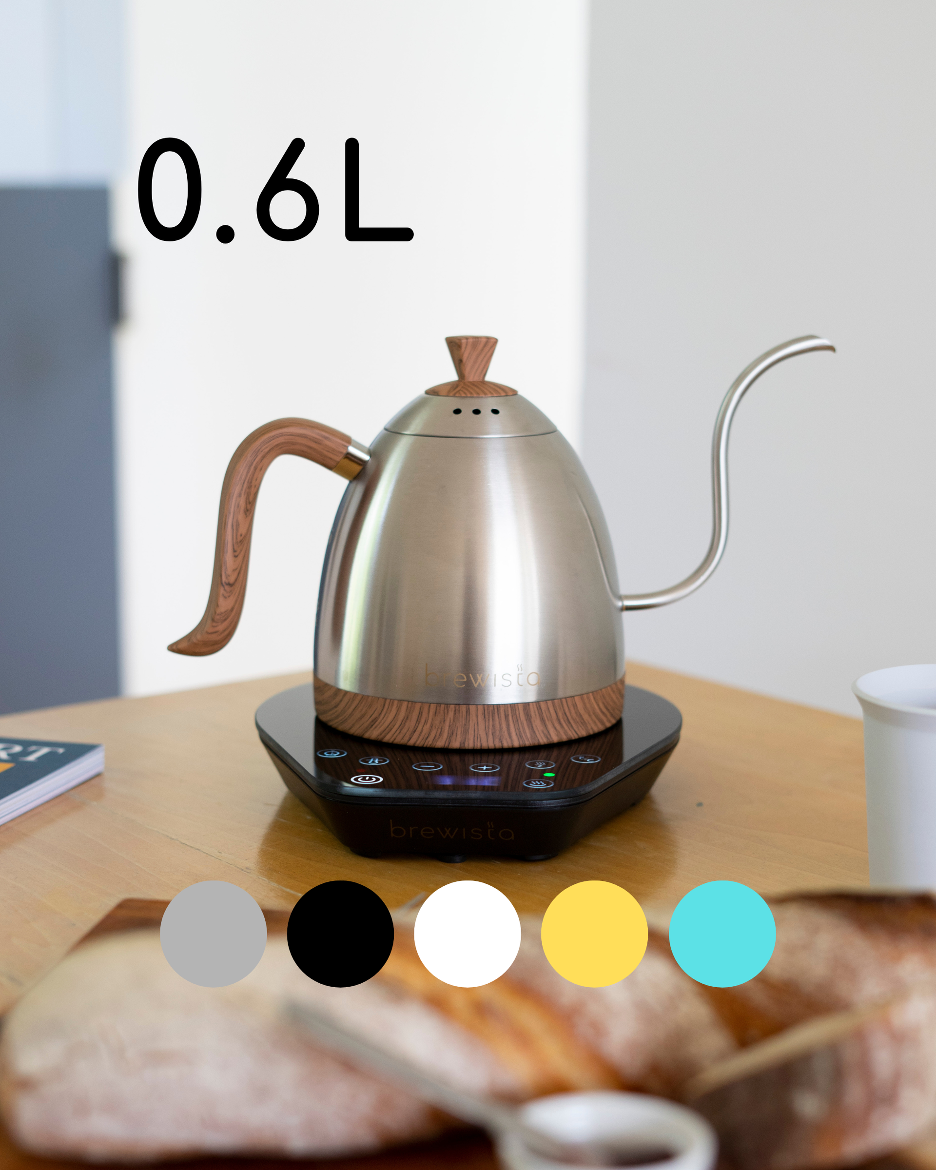 brewista Artisan Gooseneck Kettle 0.6L – Brewista Japan